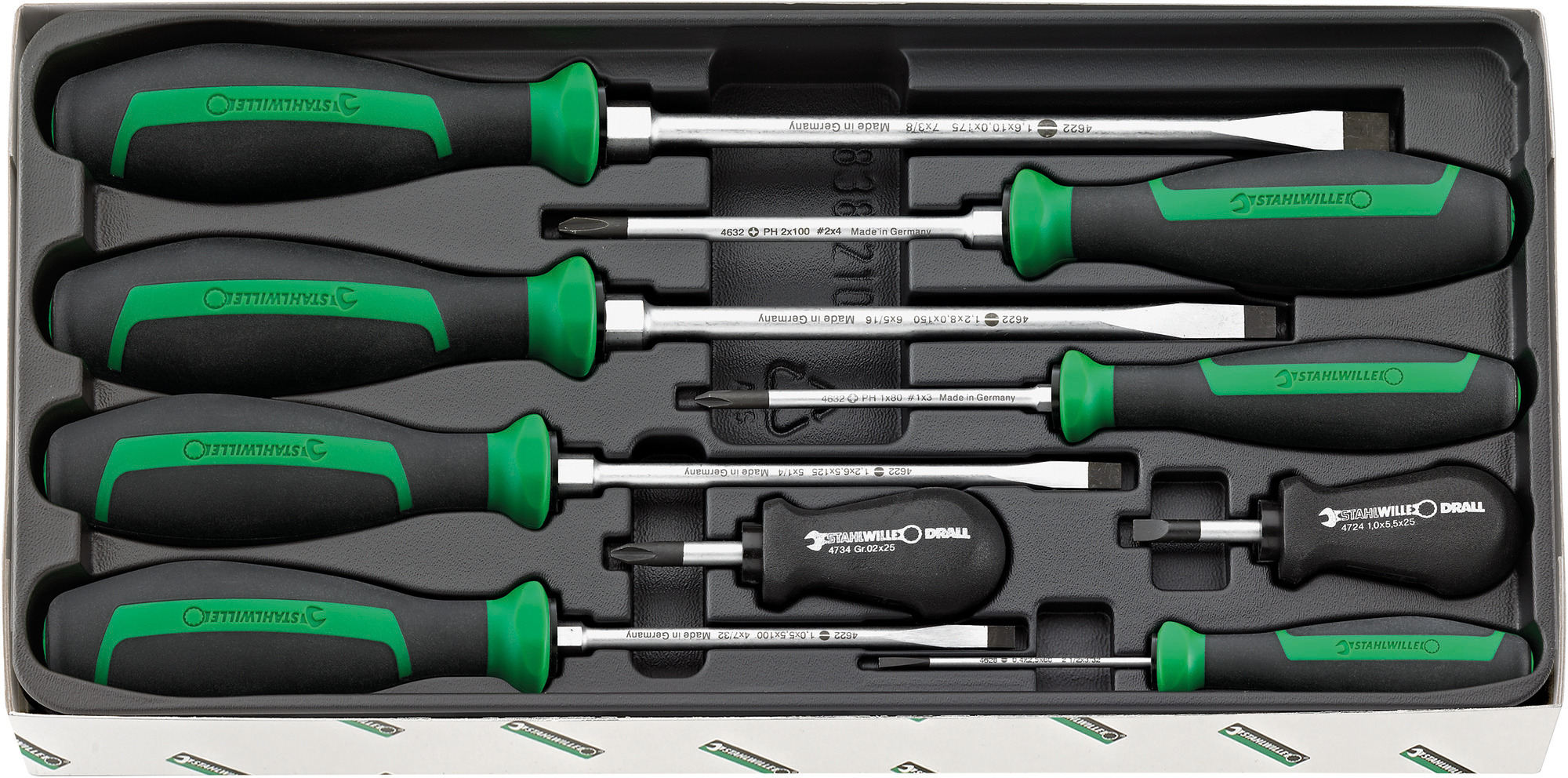 DRALL+ Set of Screwdrivers 4693/9