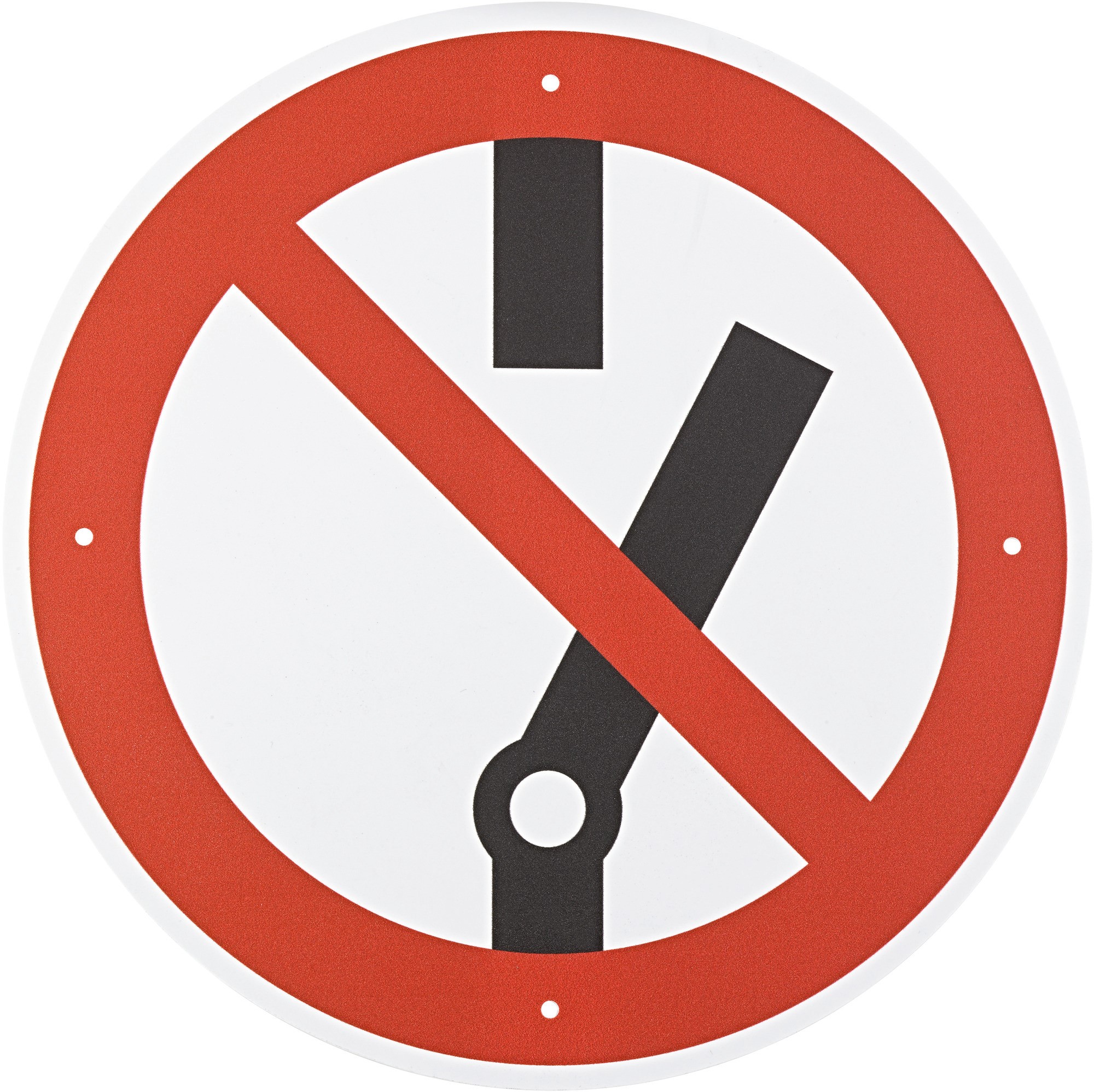 VDE Prohibitory Sign